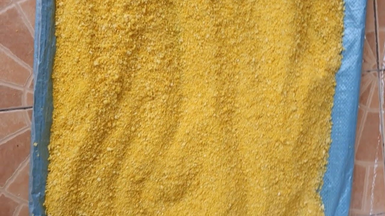 How to make garri from scratch. #garri - YouTube