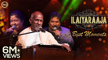 Best Moments of Ilaiyaraaja Live In Singapore 💫 | Ilaiyaraaja | Mano | KS Chithra | Noise and Grains