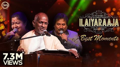 Best Moments of Ilaiyaraaja Live In Singapore 💫 | Ilaiyaraaja | Mano | KS Chithra | Noise and Grains