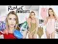 TRYING ROMWE SWIMSUITS!! | Worth your money??