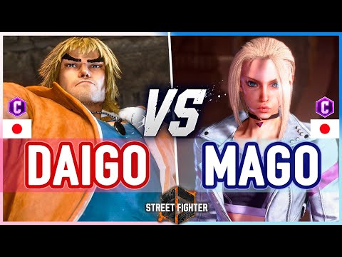 SF6 🔥 Daigo (Ken) vs Mago (Cammy) 🔥 Street Fighter 6