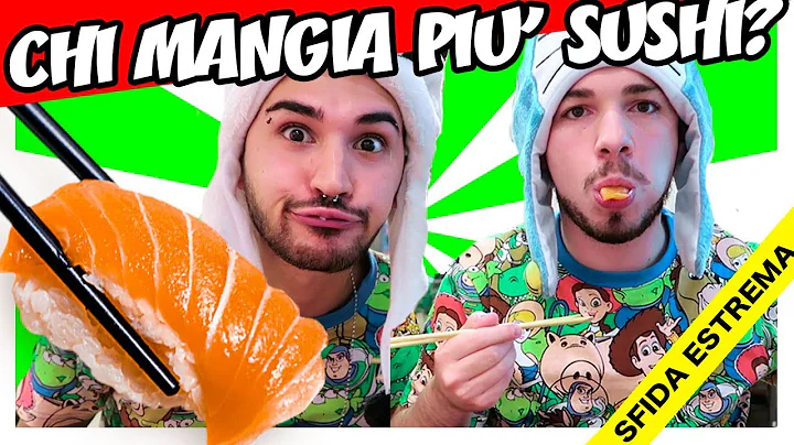 MADE IN SUSHI CHALLENGE   CHI NE MANGIA DI PI? | M...