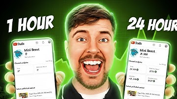 24 Hours Mr Beast Shorts Challenge ( Crazy Results )