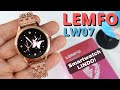 LEMFO LW07 -  💎 SMARTWATCH FEMININO LINDO, BARATO e de QUALIDADE!