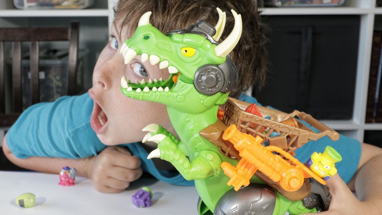 grossery gang chomp and chew dinosaur