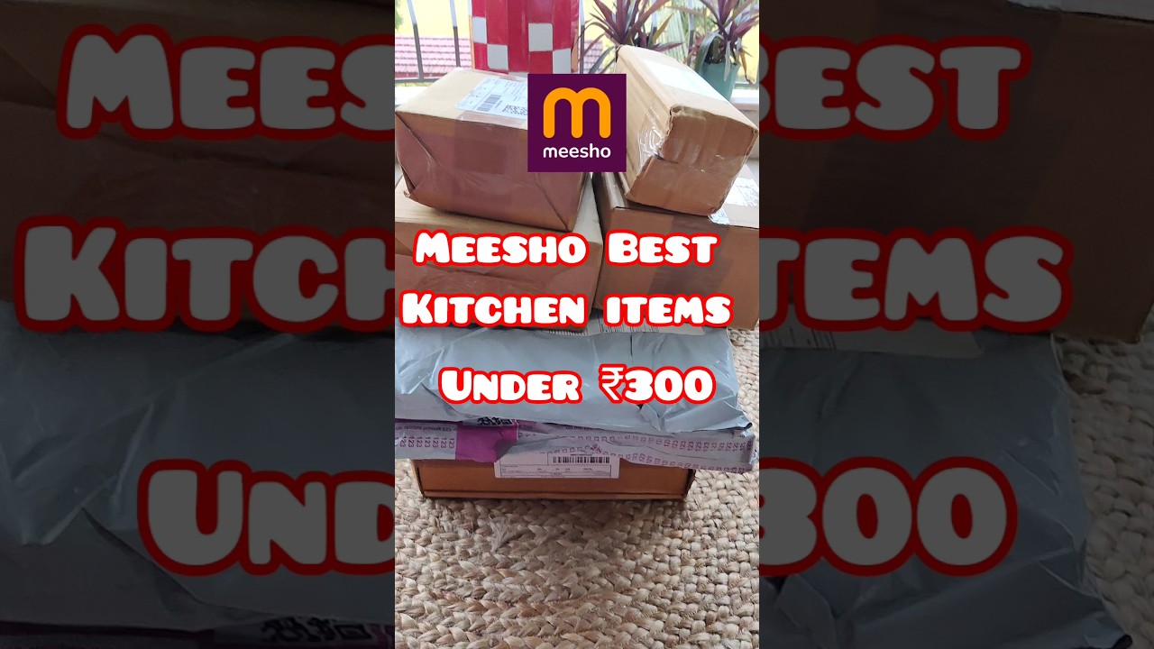 Meesho Best Kitchen Items Under ₹300 | Trendy Kitchen Items Unboxing And Review 