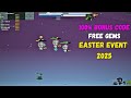 Easter Event 2025 100% Bonus Code &amp; Free Gems And Fights Ep-11 In EvoWorld.io