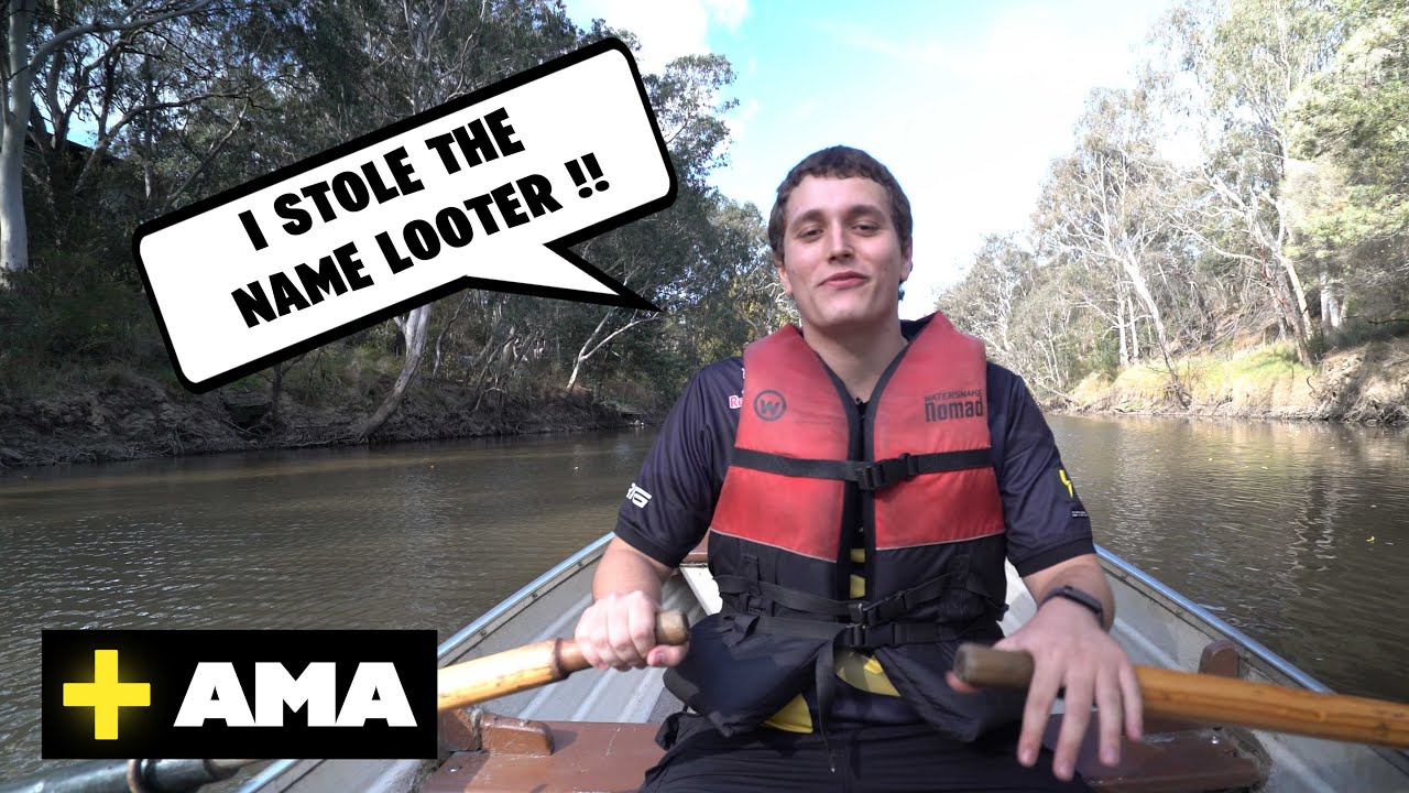 Looter reveals the true origins of his name!