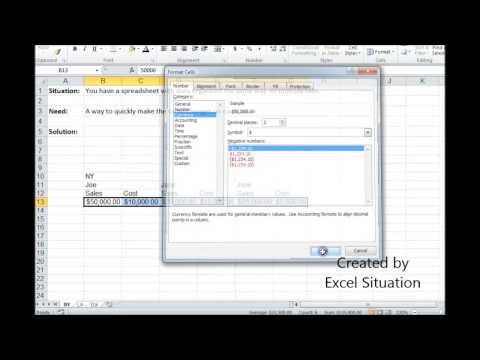 Excel making the