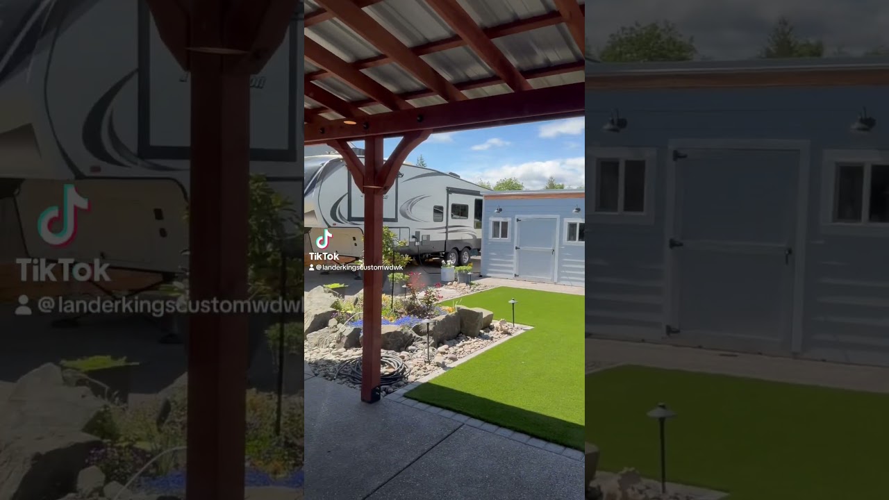 Kitchen window view 🤘 