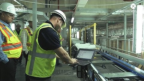 First Trials on the Baggage Handling System