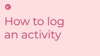 Copper Quick Tip: How to log an activity screenshot 3