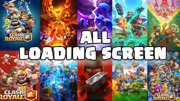 All 63 Loading Screens Of Clash Royale (2016-2025) (season1- season70)