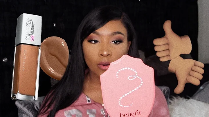 MAYBELLINE SUPERSTAY FOUNDATION REVIEW & WEAR TEST...