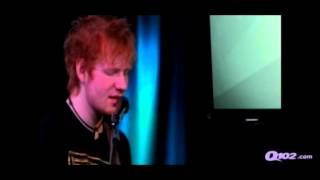 Ed Sheeran Performs &quot;The A Team&quot; @ Q102