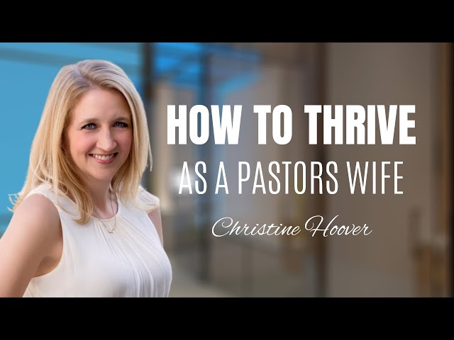 Livro how to thrive as a pastor`s wife - practical tools to embrace your  influence and navigate your unique role de christine hoover (inglês)