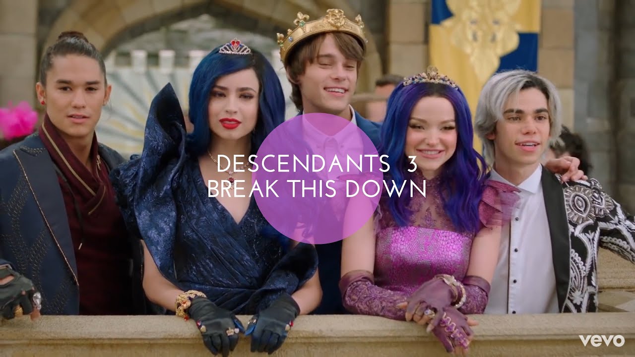 中英歌詞mv Disney Channel 原創電影descendants3 星光繼承者3 Break This Down 正常版字幕在資訊欄有連結 Youtube Vevo Movie Posters Movies