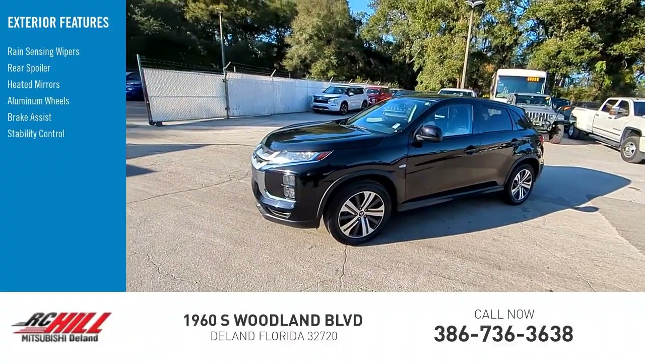 2021 Mitsubishi Outlander Sport MU022218 - YouTube