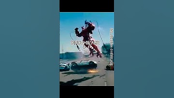 Sideswipe vs Dino/Mirage #transformers #sideswipe #mirage #bayverse #wis