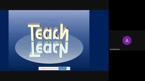 ATAL-FDP || Blended Learning and Flipped Classroom || 8 September 2020 || Day 2 || Session 2 ||