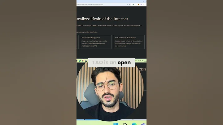 TAO: The Decentralized AI Revolution of the Internet #shorts