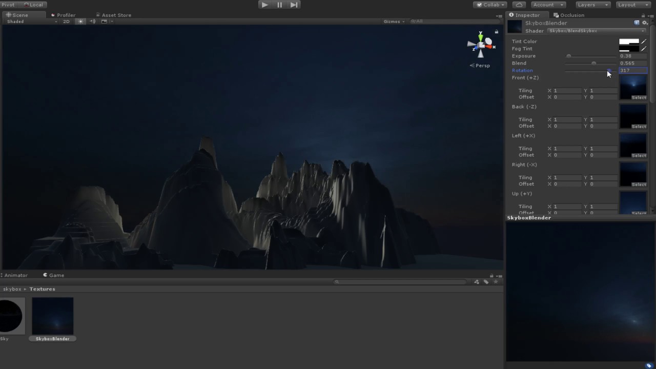 Skybox Blender Settings - YouTube