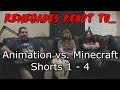 Renegades React to... Animation vs. Minecraft - Shorts 1 - 4