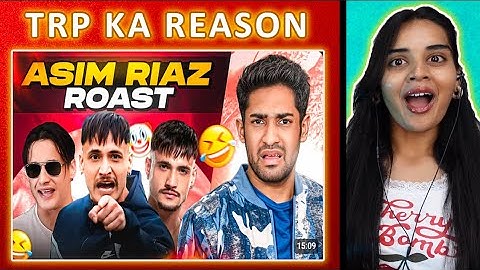 THE ASIM RIAZ ROAST! (EGO & ARROGANCE?) REACTION | THUGESH | Neha M,