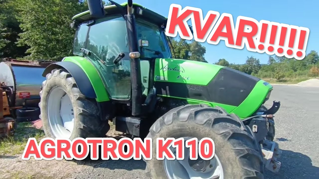 Deutz Fahr K110  mali kvar, VELIKI PROBLEM!!!