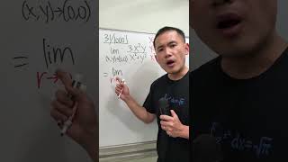 31/1000, multivariable limit w/ polar coordinates, calculus 3