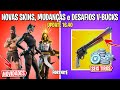 FORTNITE - NOVA MULHER GATO, GLIDER GRÁTIS e DESAFIOS PRORROGAÇÃO