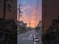 Beautiful sunset 🌅 in Japan 🇯🇵
