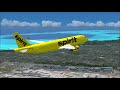 FSX Airbus A320 Spirit Airlines / KFLL Fort Lauderdale USA - MHLM Ramón Villeda Morales Honduras