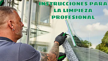 ¿Cómo se llama el aparato para limpiar vidrios?