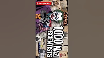 🌍📄 /"Operation Paperclip: How Nazis Helped Build America’s Space Program #spaceprogram #factspulse