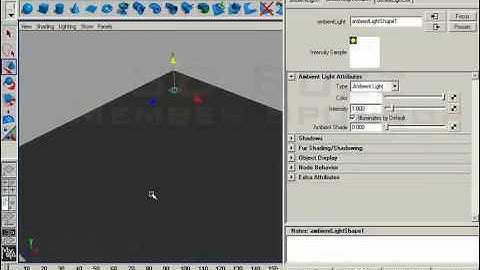 Maya Project Part 51: Light Types