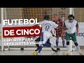 Futebol de cinco, para deficientes visuais