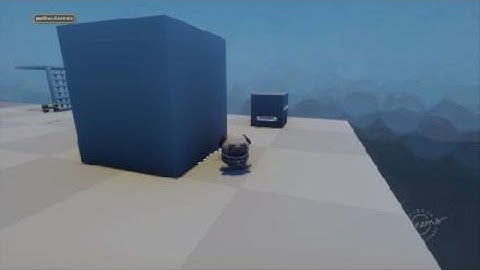 Dreams™ Captain Shadow ledge grab animation test