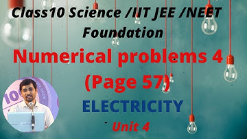 TN Class 10 Science Electricity Numerical problems 4