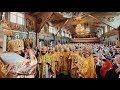 Богослужіння архієпископа Пимена в день народження