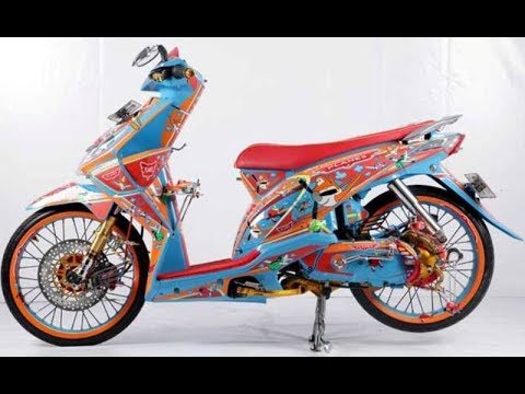 Tm2 Video Modifikasi Motor Honda  Beat  Airbrush Terbaru  