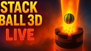 STACK BALL 3D LIVE - Ultra Fast Speed Run #stackballgame  #stackballCC #games screenshot 1