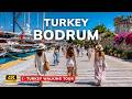 Why Is Bodrum This Crowded in the Heat? | Walking Tour | Turkey | 4K