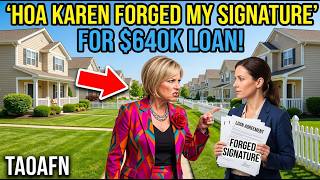 Hoa Karen Forged My Signature For 640k Loan  Then I Owned Her Neighborhood