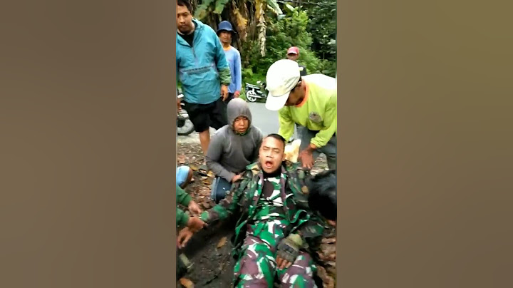 Anggota TNI mengalami Kecelakaan & hilang kesadaran, bagi yg mngenal mohon dinfokan ke pihak kluarga