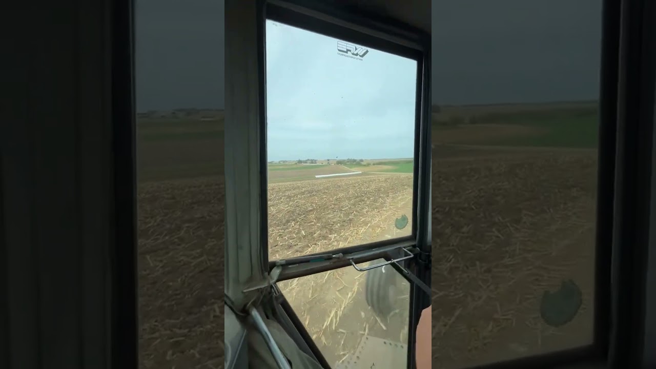 Working ground for our fall seeding triticale. 