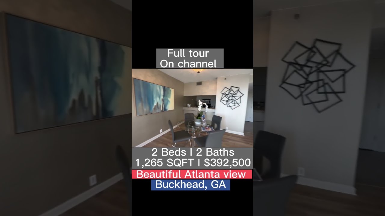Beautiful Condo With Amazing View In Buckhead GA For Sale 2 Beds Baths Real Estate