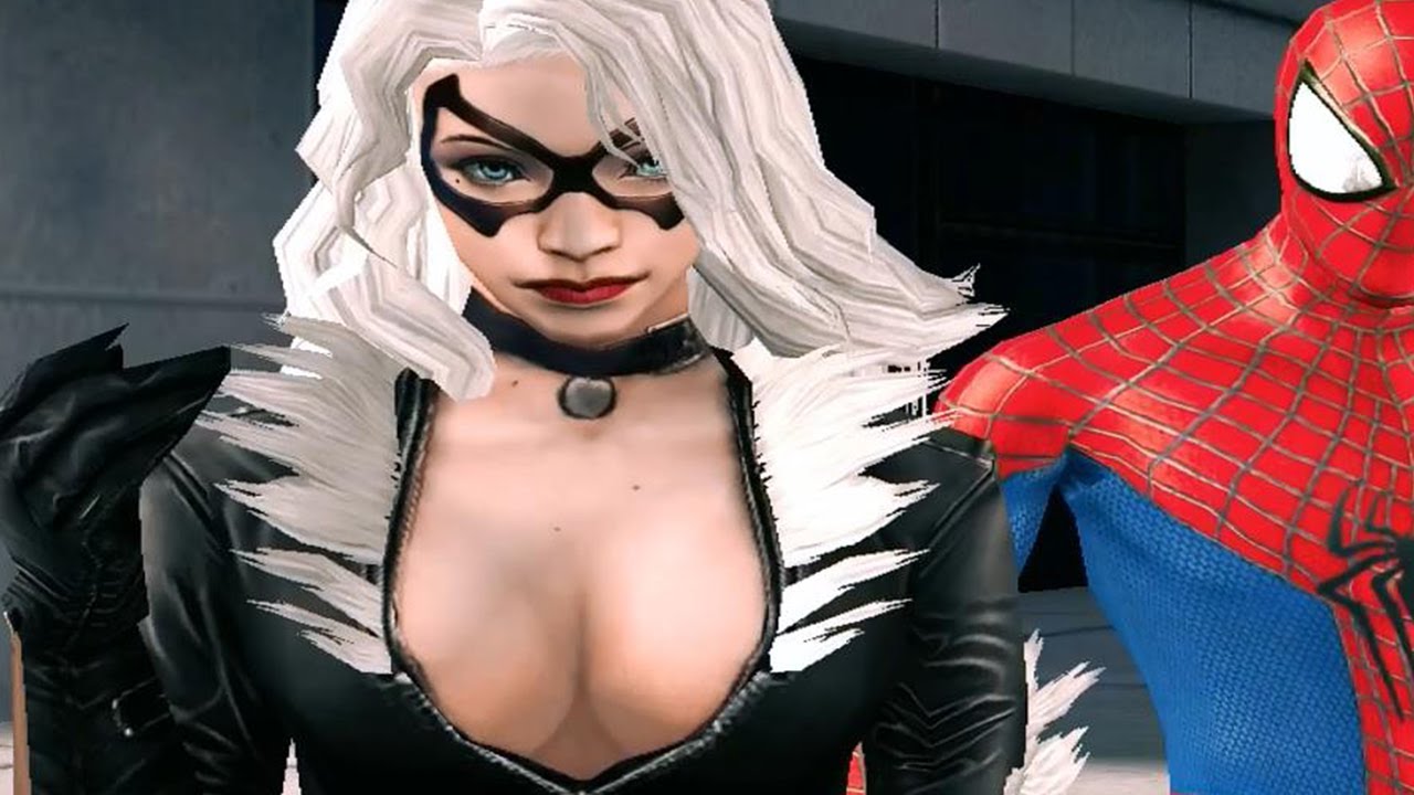 Spiderman Black Cat Sexy