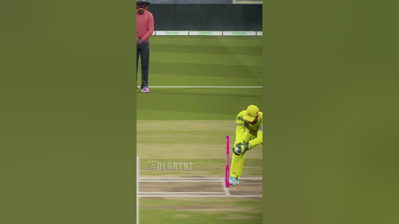 Cricke 19 MS Dhoni Masterclass WicketKeeping Ever 1 & Only