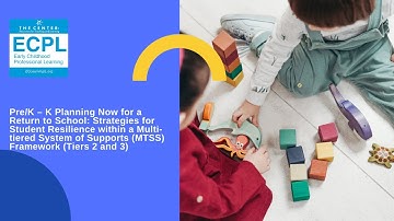 Planning for a Return to School MTSSTiers 2 and 3 8.6.20